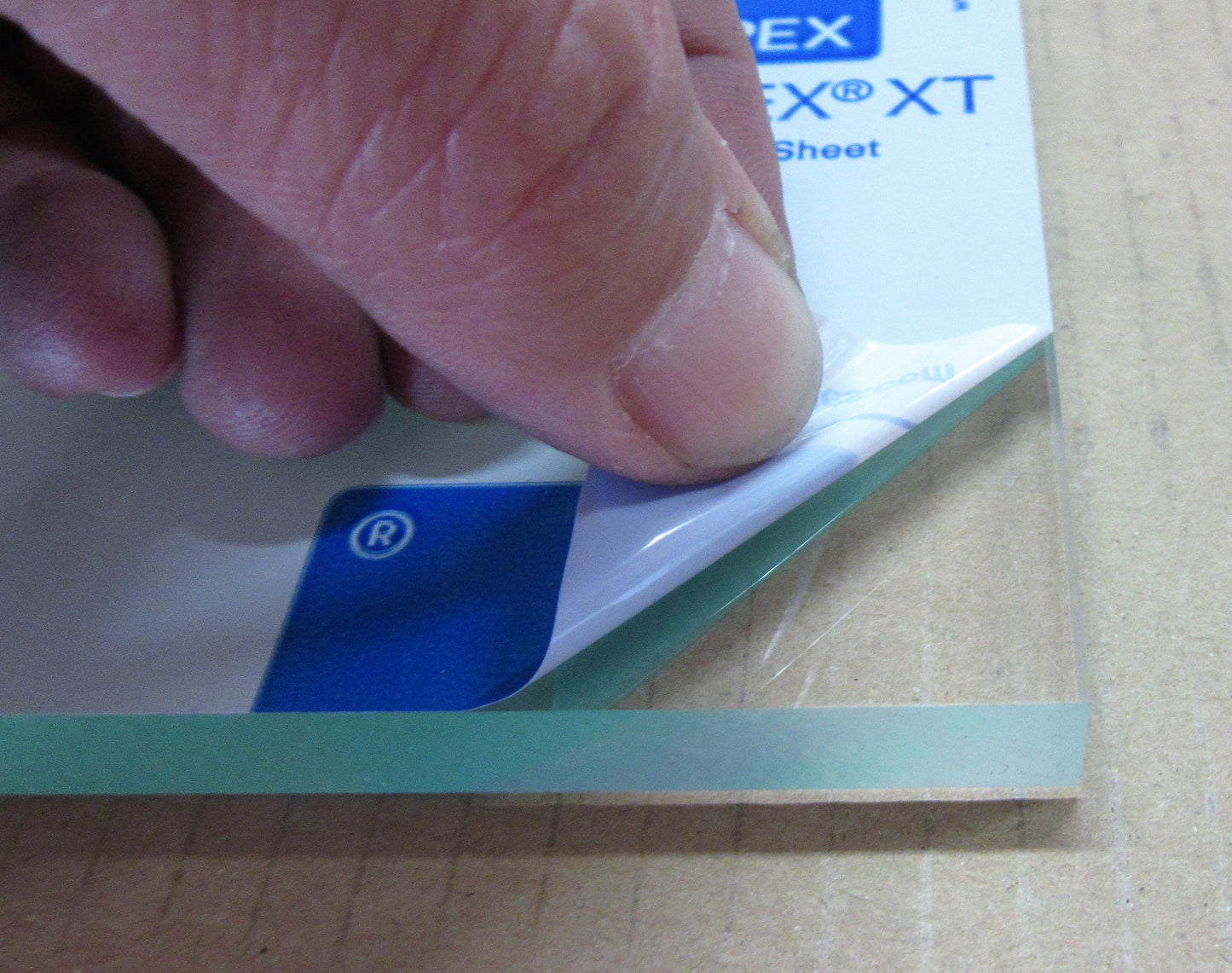 Acryl XT Platte 10mm Zuschnitt 415 x 297mm Kunststoffglas - Acrylglas - transparent