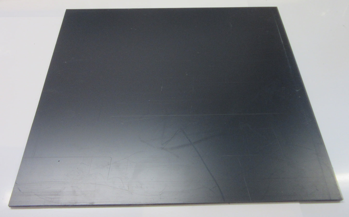 PVC-Hartplatte 6mm Dunkelgrau Zuschnitt 488 x 450mm Technischer Kunststoff