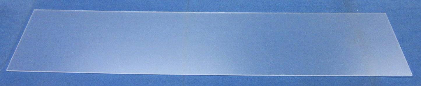 Perspex® CC-Platte 4mm 934 x 226mm Zuschnitt Kunststoffglas Acrylglas klar