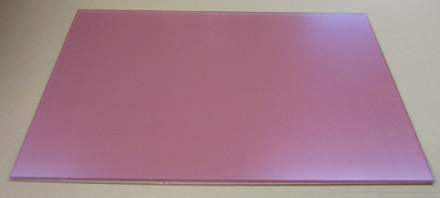 Kunststoffglas Platte 5mm Zuschnitt DIN A4 297 x 210mm - UV beschichtet - klar