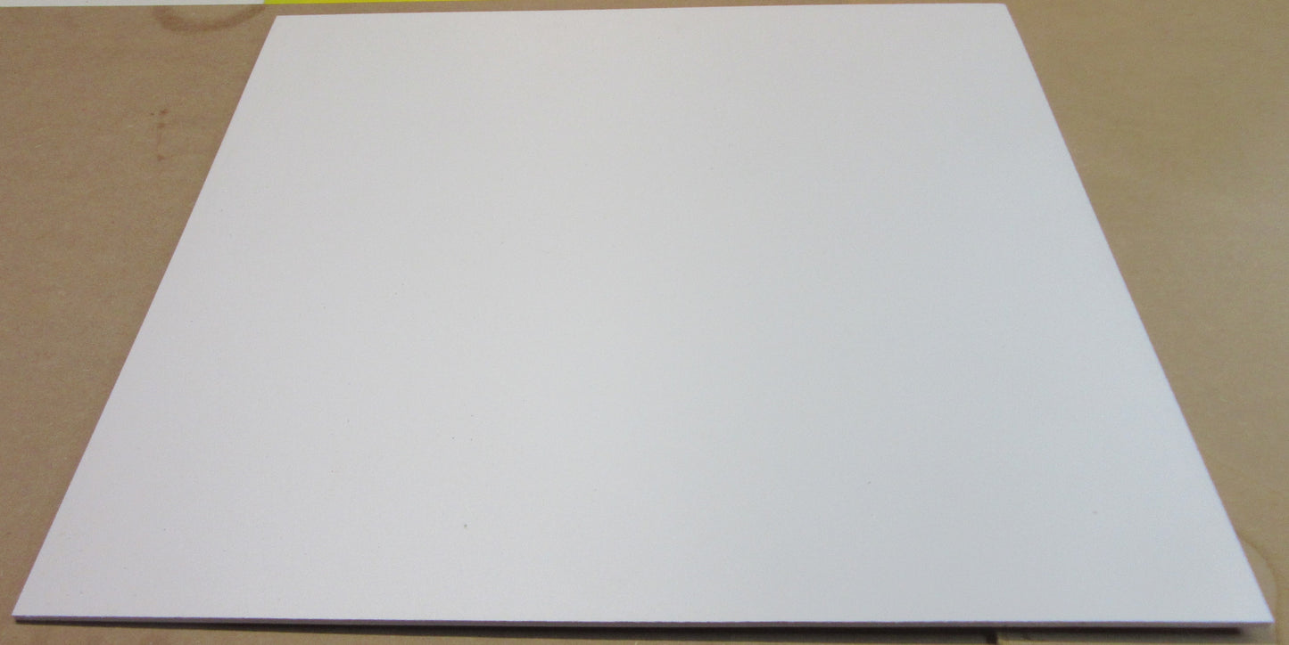 PVC Hartschaumplatte 5mm Zuschnitt weiß 607 x 555mm - Simopor S Kunststoff Platte