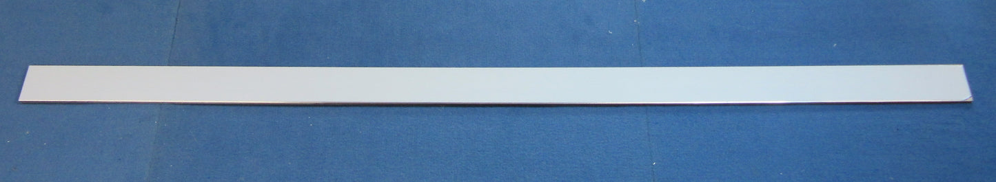 Alu-Verbundplatte 3mm Silber gebürstet Streifen 1500 x 43mm Deckschicht 0,3mm