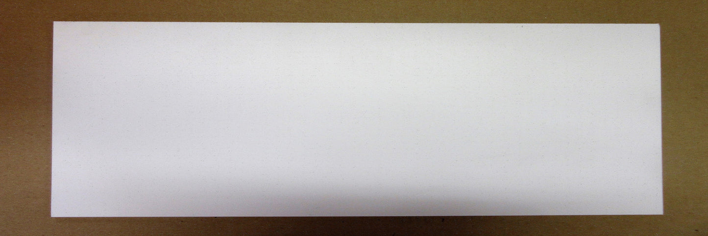 PVC Hartschaumplatte 6mm Zuschnitt weiß 610 x 203mm - Simopor S Kunststoff Platte