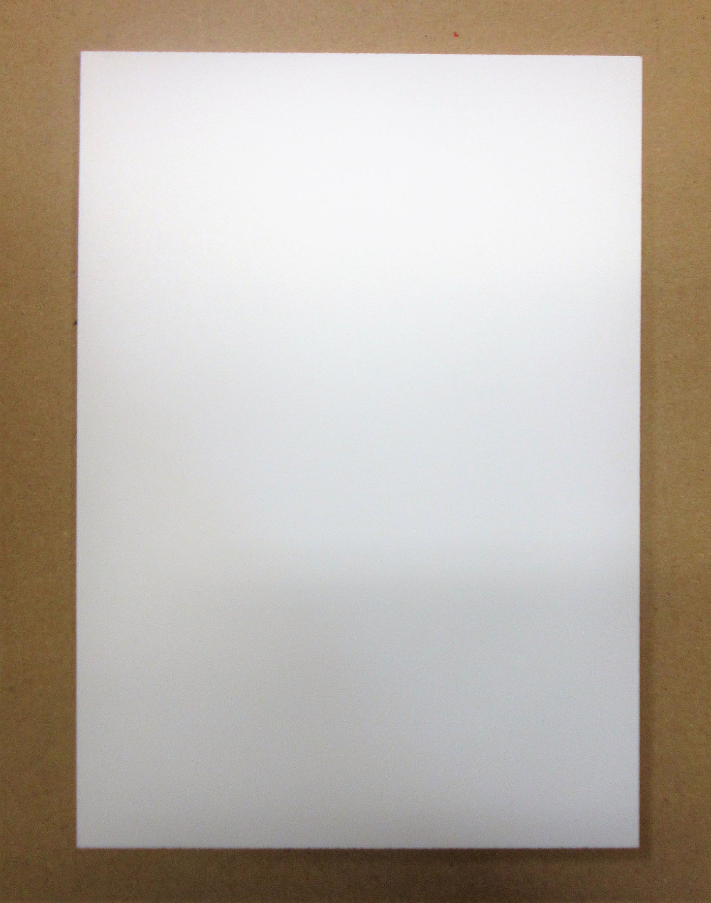 PVC Hartschaumplatte 4mm Zuschnitt weiß DIN A4 297 x 210 mm - Kunststoff Platte