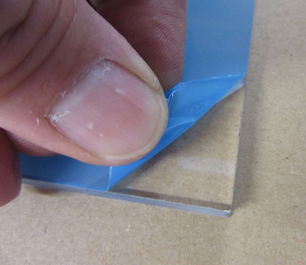 PETG-Platte 6mm Zuschnitt 1014 x 428mm Kunststoffglas, transparent