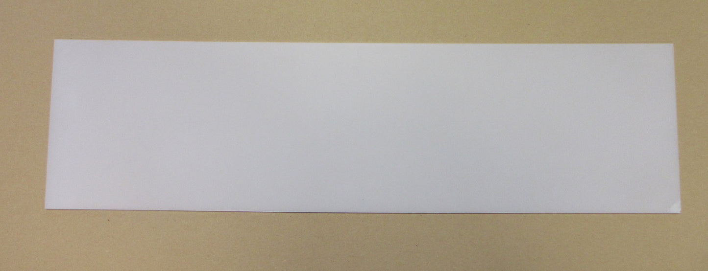 PET-G SIMOLUX Platte 3mm Zuschnitt 680 x 183mm Kunststoffglas transparent