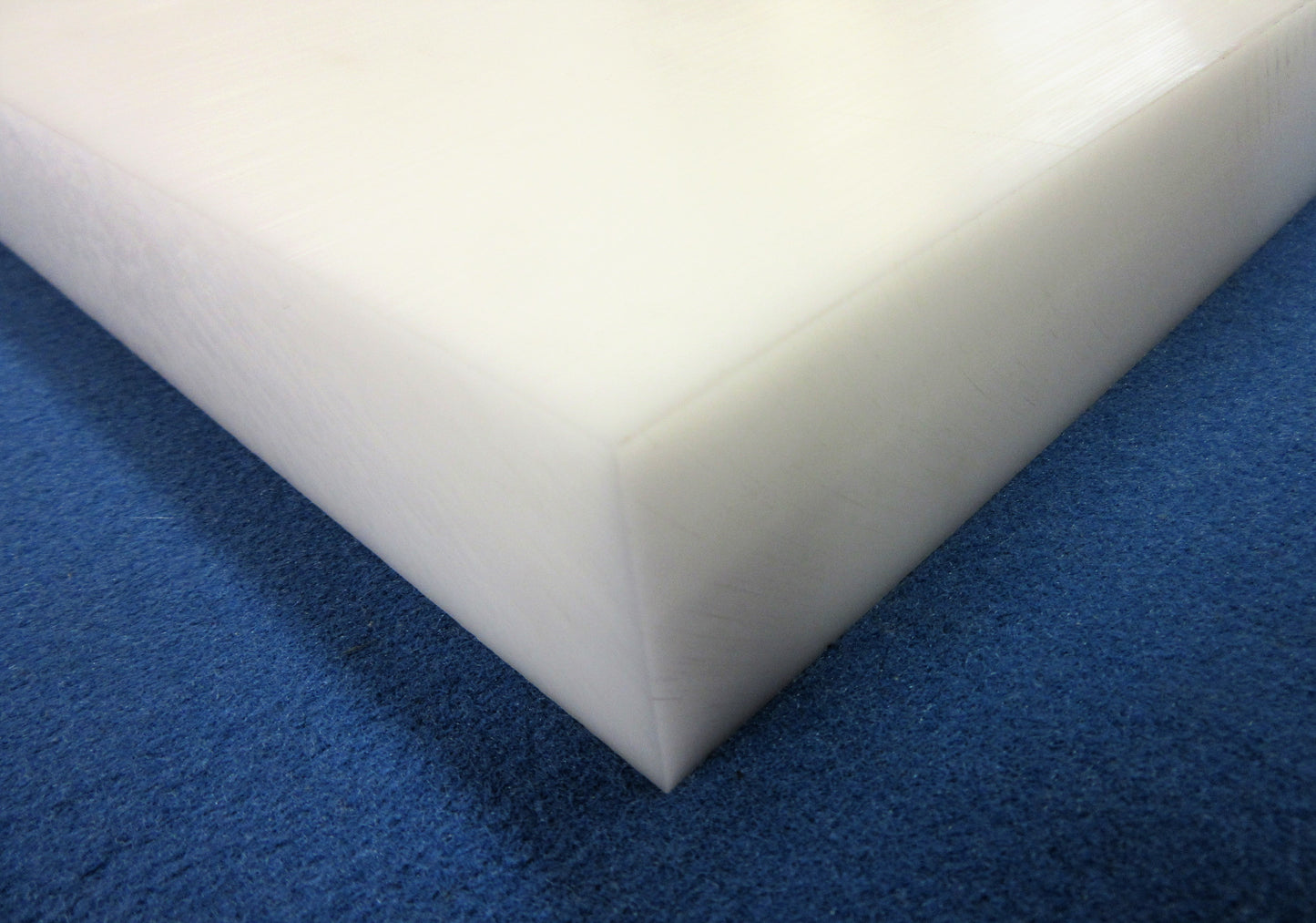 POM-C-Platte 40mm Natur Zuschnitt 647 x 504mm Vollmaterial Techn. Kunststoff