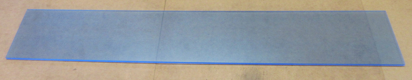 Acryl XT Platte 6mm Zuschnitt 765 x 125mm Kunststoffglas, Transparent, Acrylglas
