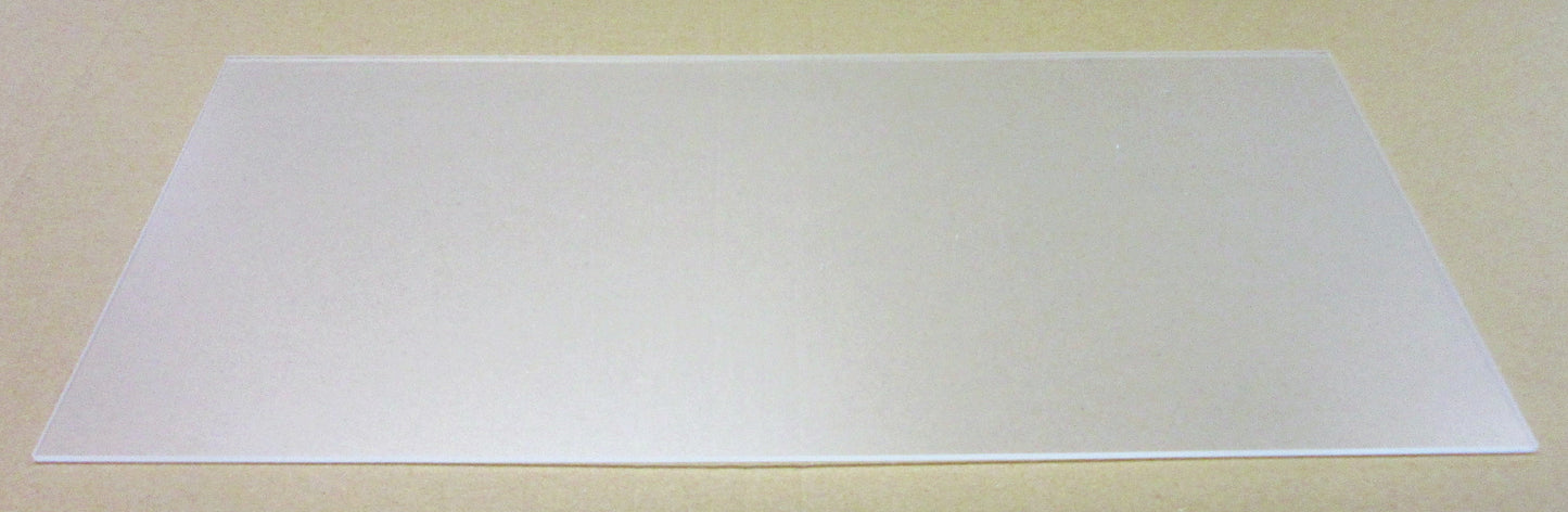 Perspex® CC-Platte 3mm 529 x 245mm Zuschnitt Kunststoffglas Acrylglas klar