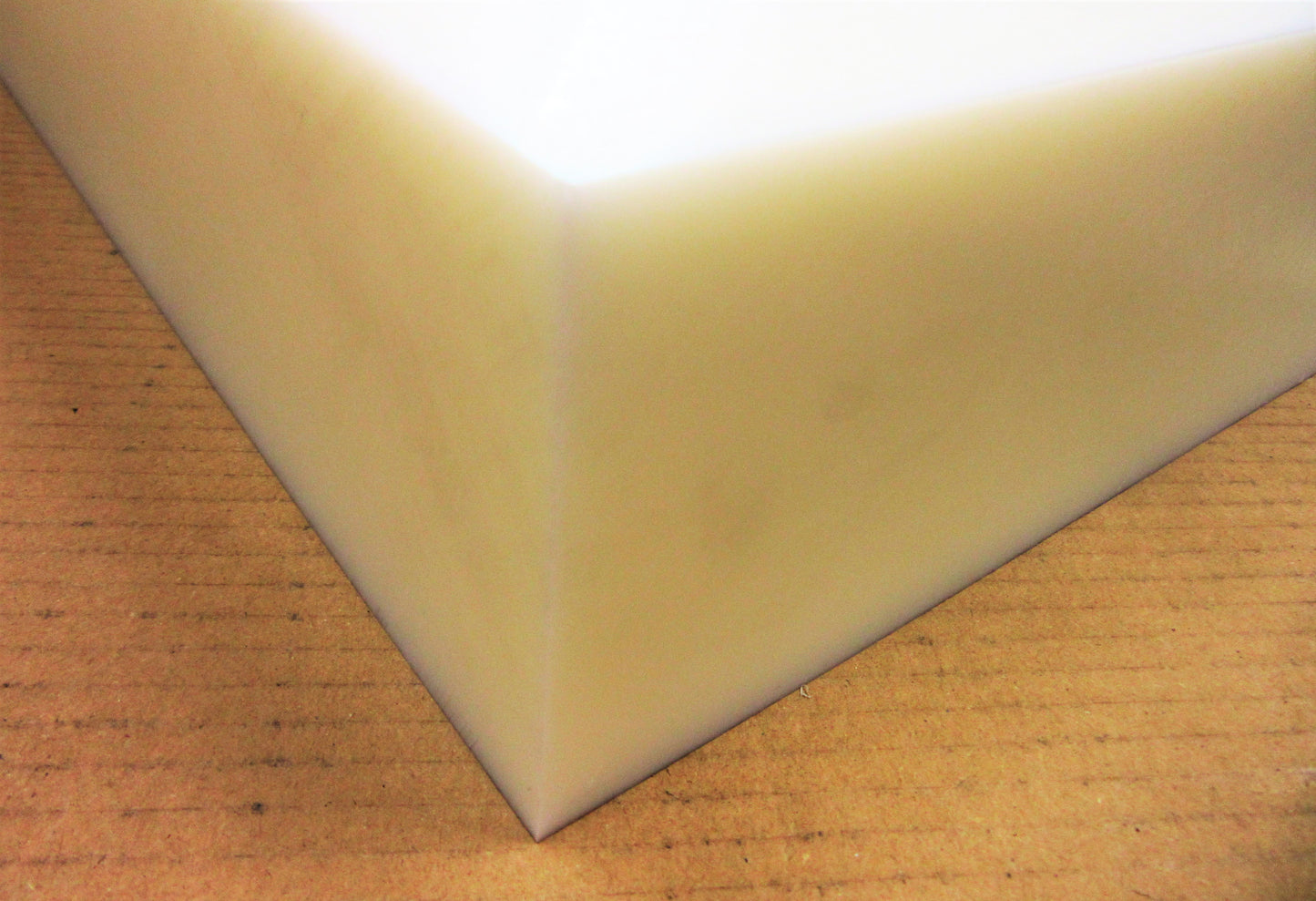 PA 6G Platte 80mm 757 x 400mm Natur Vollmaterial Techn. Kunststoff Polyamid