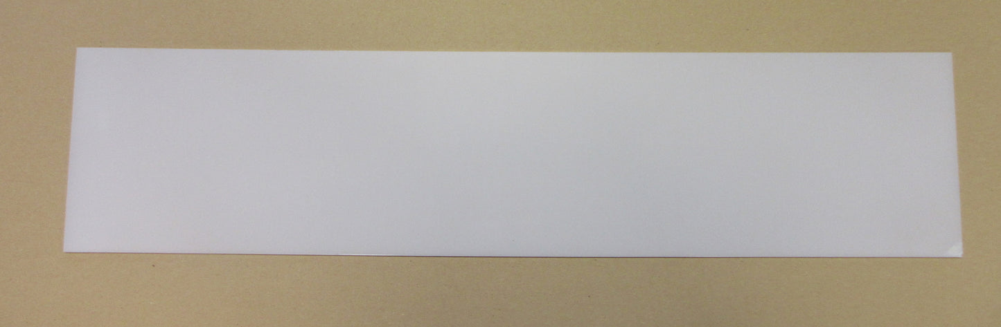 PET-G SIMOLUX Platte 3mm Zuschnitt 679 x 163mm Kunststoffglas transparent