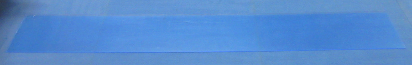 Acryl XT-Platte 2mm Zuschnitt 1200 x 155mm Kunststoffglas Transparent Acrylglas