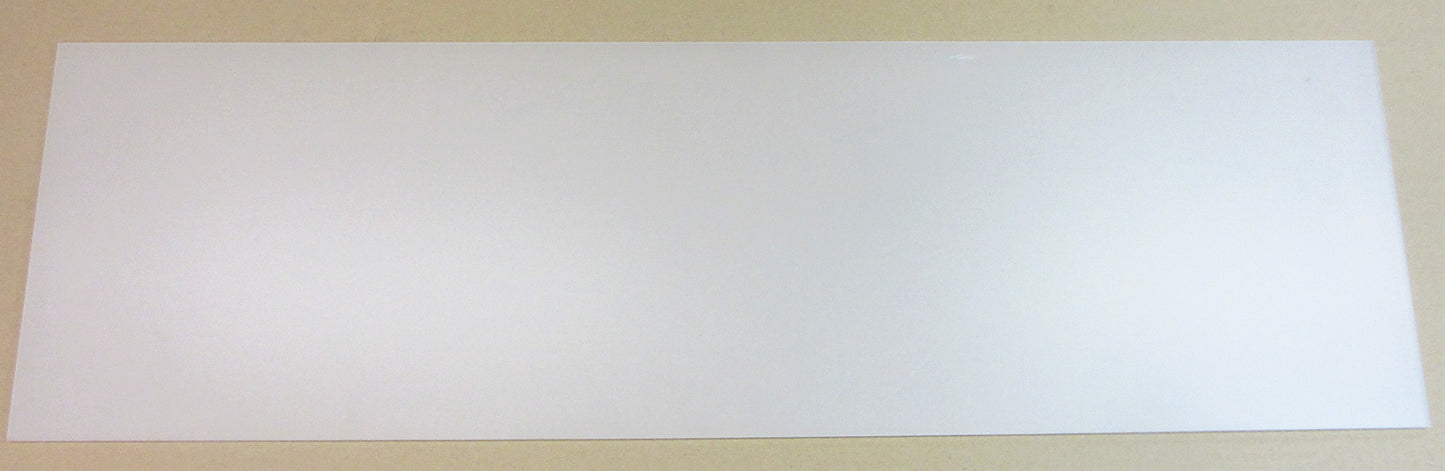 Acryl GS-Platte 4mm Zuschnitt 1000 x 297mm Frost farblos Kunststoffglas Acrylglas