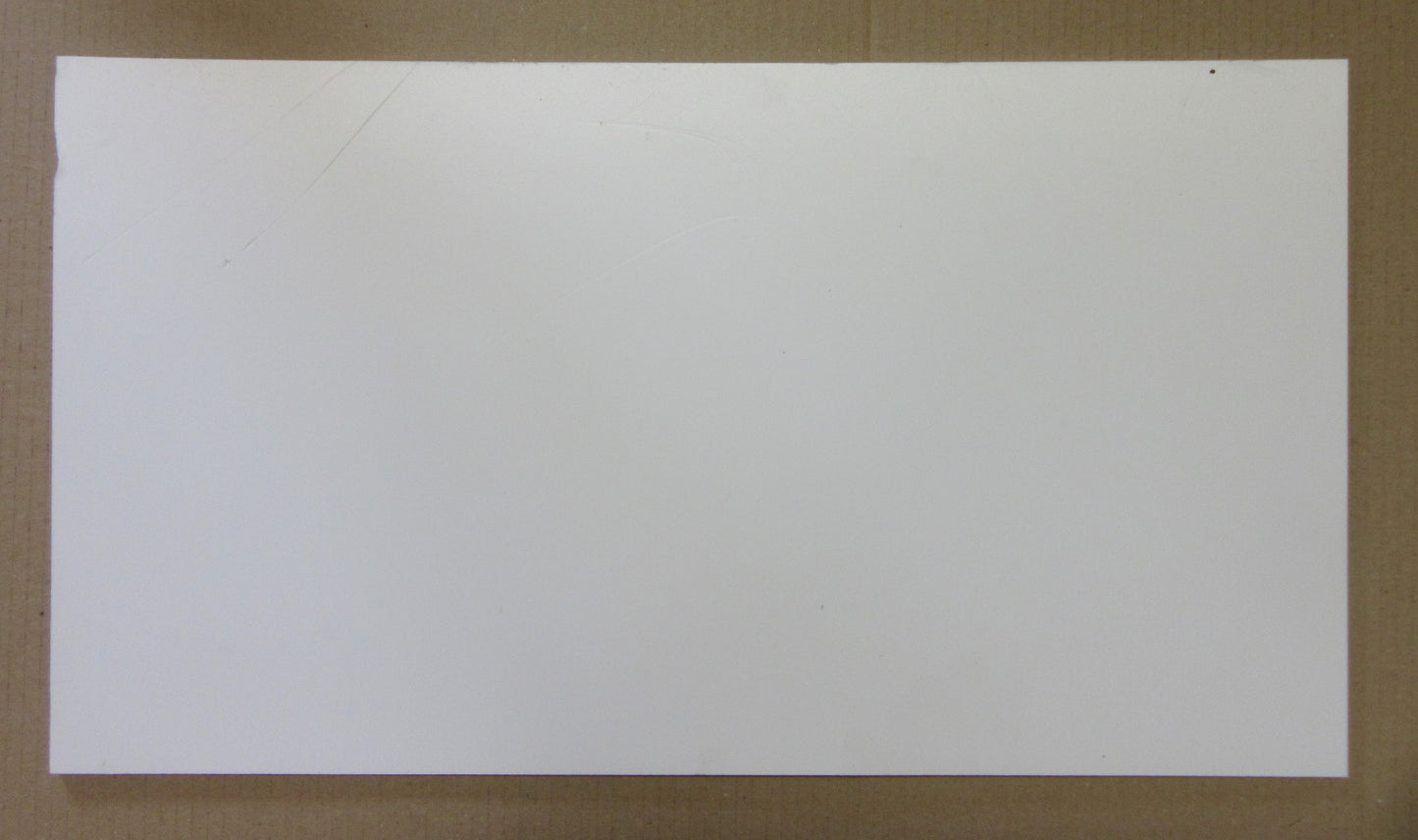 PVC Hartschaumplatte 6mm Zuschnitt weiß 532 x 295 mm - Excel Kunststoff Platte