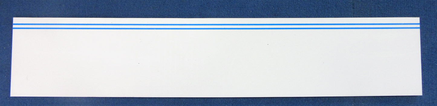 Alu-Verbundplatte 3mm weiß Zuschnitt 500 x 96mm, Deckschicht 0,3mm DIBOND®