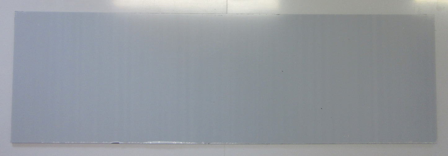 PC UV Platte 6 mm Grau getönt 1082 x 332mm Polycarbonat Kunststoffglas