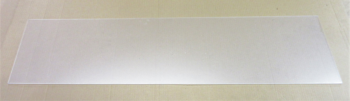 Perspex® CC-Platte 3mm 1048 x 218mm Zuschnitt Kunststoffglas Acrylglas klar