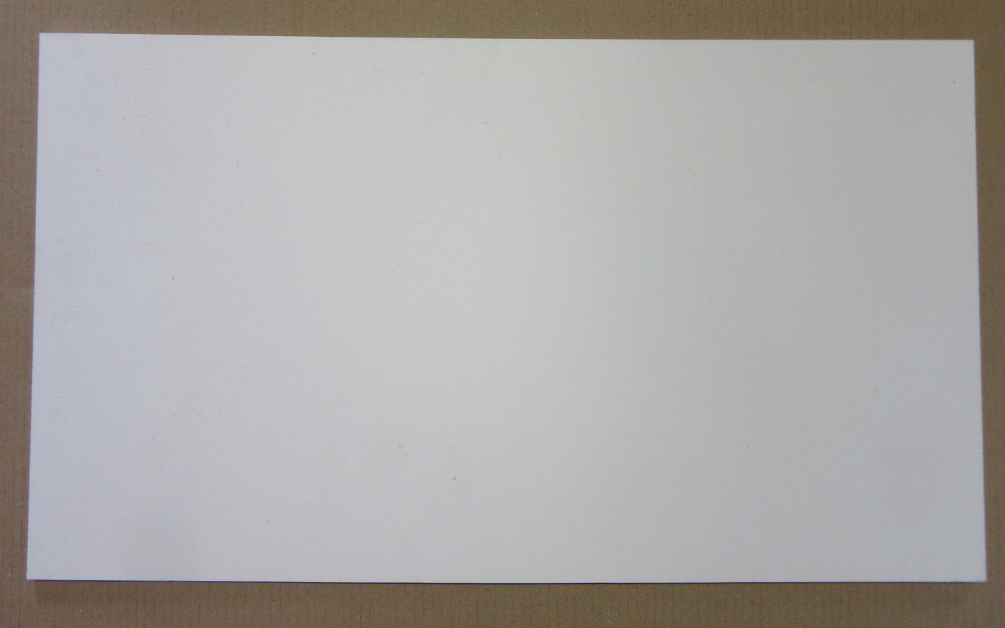 PVC Hartschaumplatte 6mm Zuschnitt weiß 840 x 485mm - Kunststoff Platte