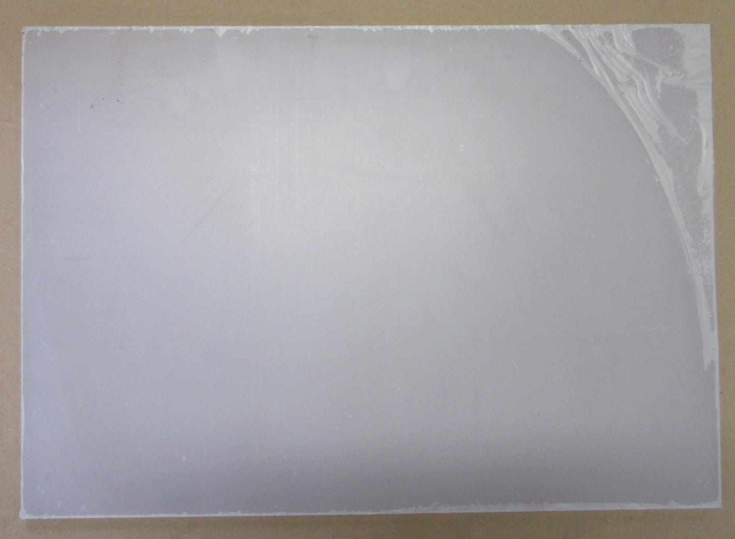 PET-G Lumex® Platte 6mm Zuschnitt 598 x 420mm Kunststoffglas transparent