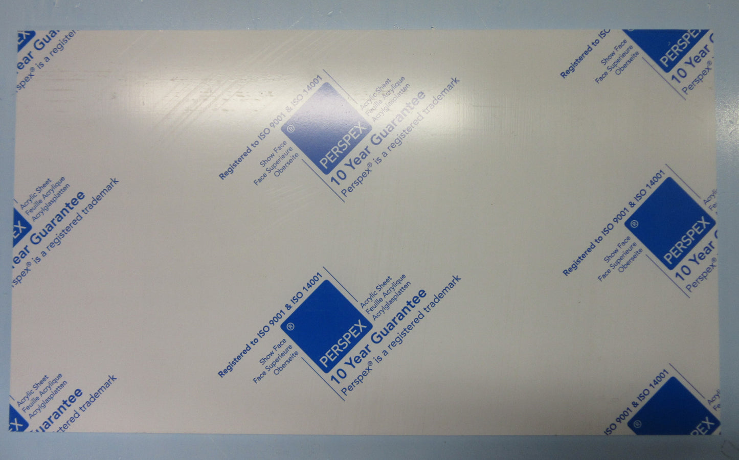 Acryl GS-Platte 6mm Zuschnitt 420 x 240mm Kunststoffglas, Transparent Acrylglas
