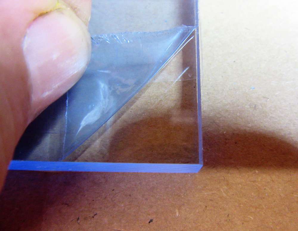 Acryl XT Platte 10mm Zuschnitt 502 x 340mm - Kunststoffglas - Acrylglas - klar