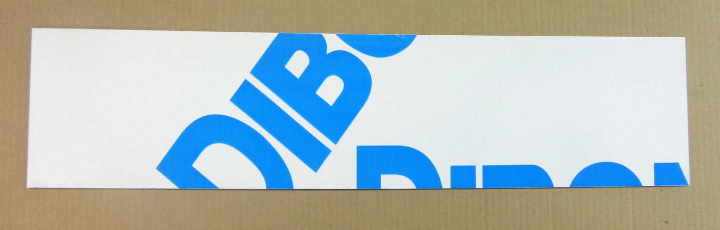 Alu-Verbundplatte 4mm weiß Zuschnitt 625x149/142mm, Deckschicht 0,3mm DIBOND®