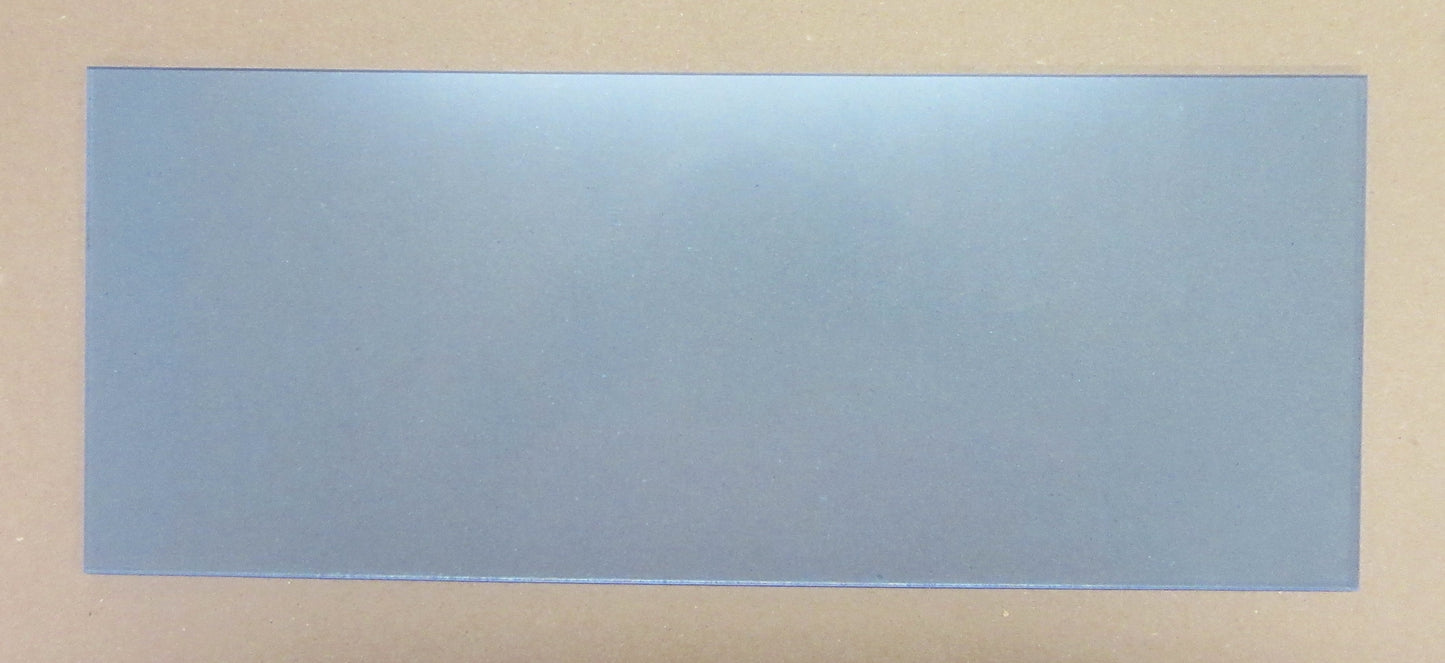 Acryl XT Platte 4mm Zuschnitt 420 x 168mm Kunststoffglas, Transparent, Acrylglas