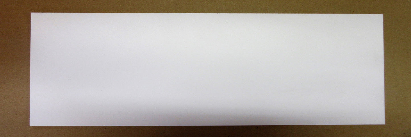 PVC Hartschaumplatte 6mm Zuschnitt weiß 565 x 205mm - Simopor S Kunststoff Platte