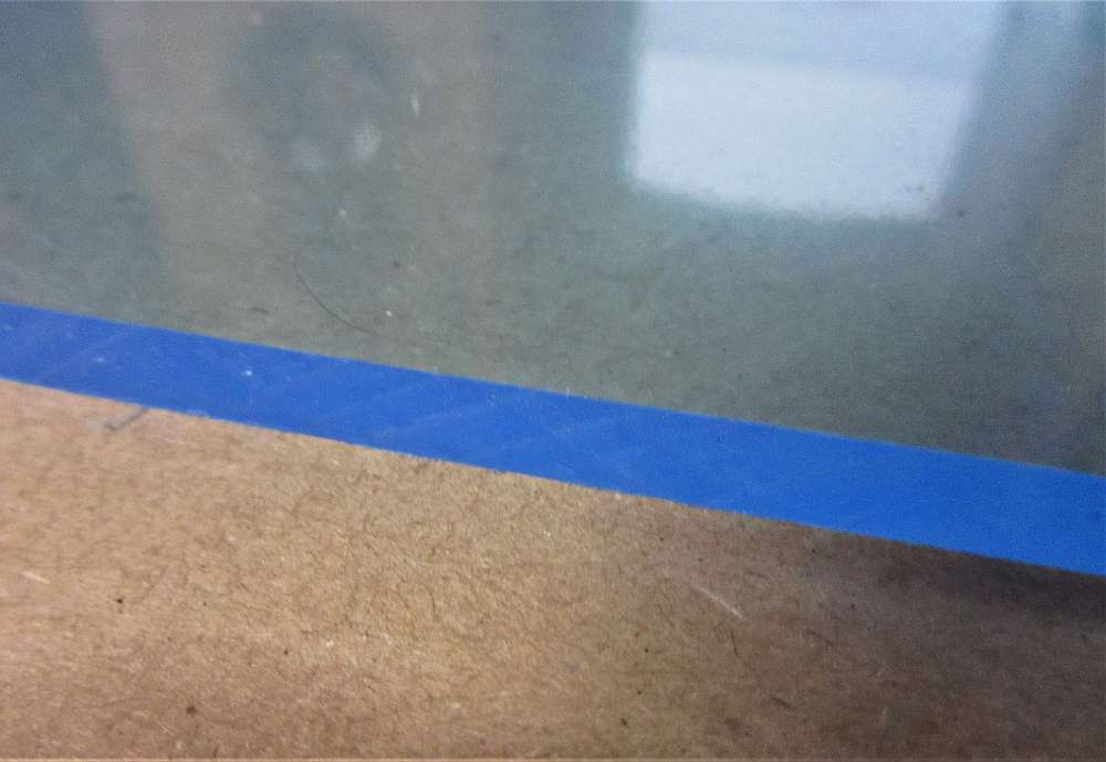 Acryl XT Platte 6mm Zuschnitt 1063 x 275mm - Kunststoffglas - Acrylglas - klar
