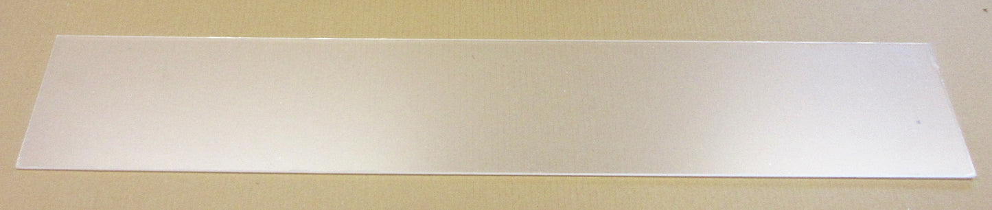Perspex® CC-Platte 4mm 978 x 166mm Zuschnitt Kunststoffglas Acrylglas klar