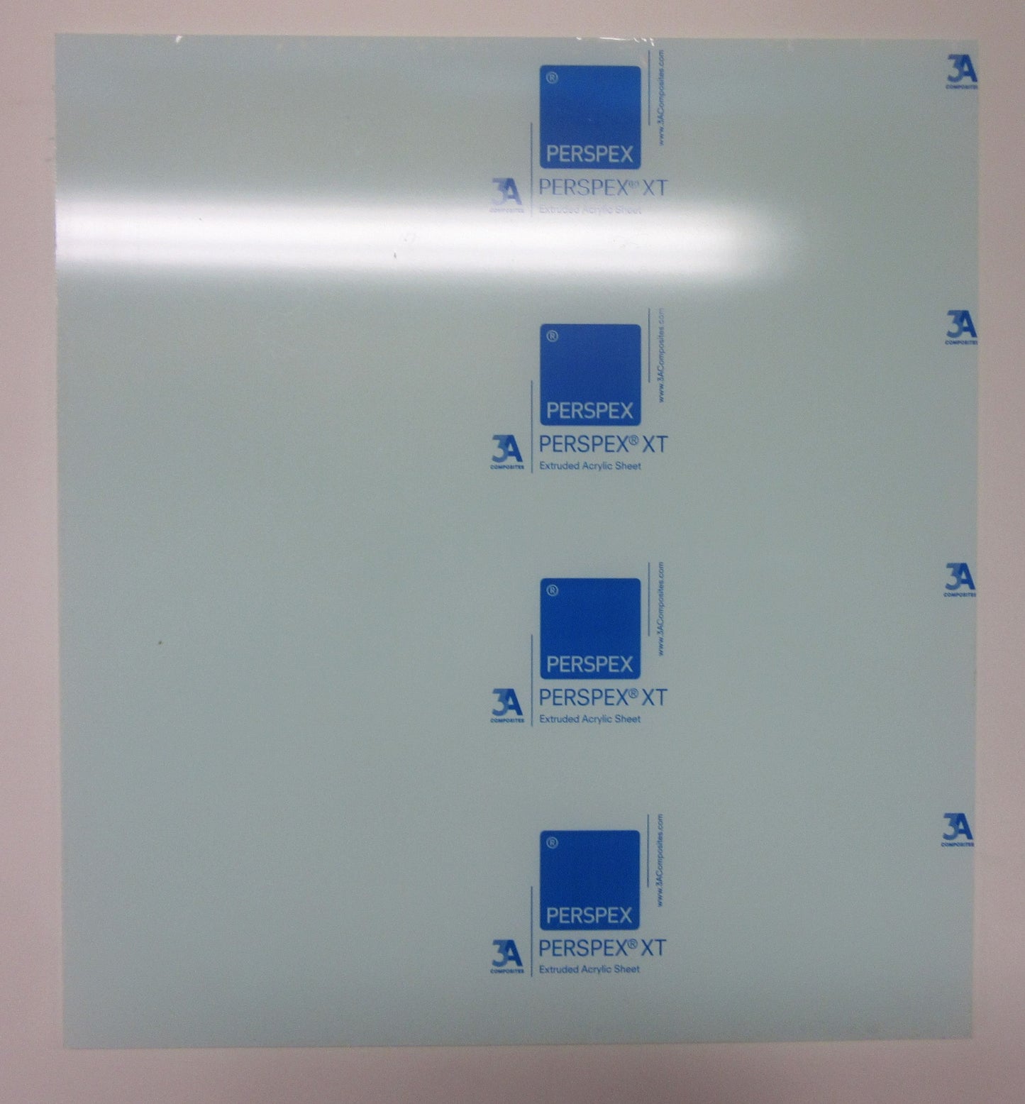 Acryl XT Platte 4mm Zuschnitt 400 x 363mm Kunststoffglas, Transparent, Acrylglas