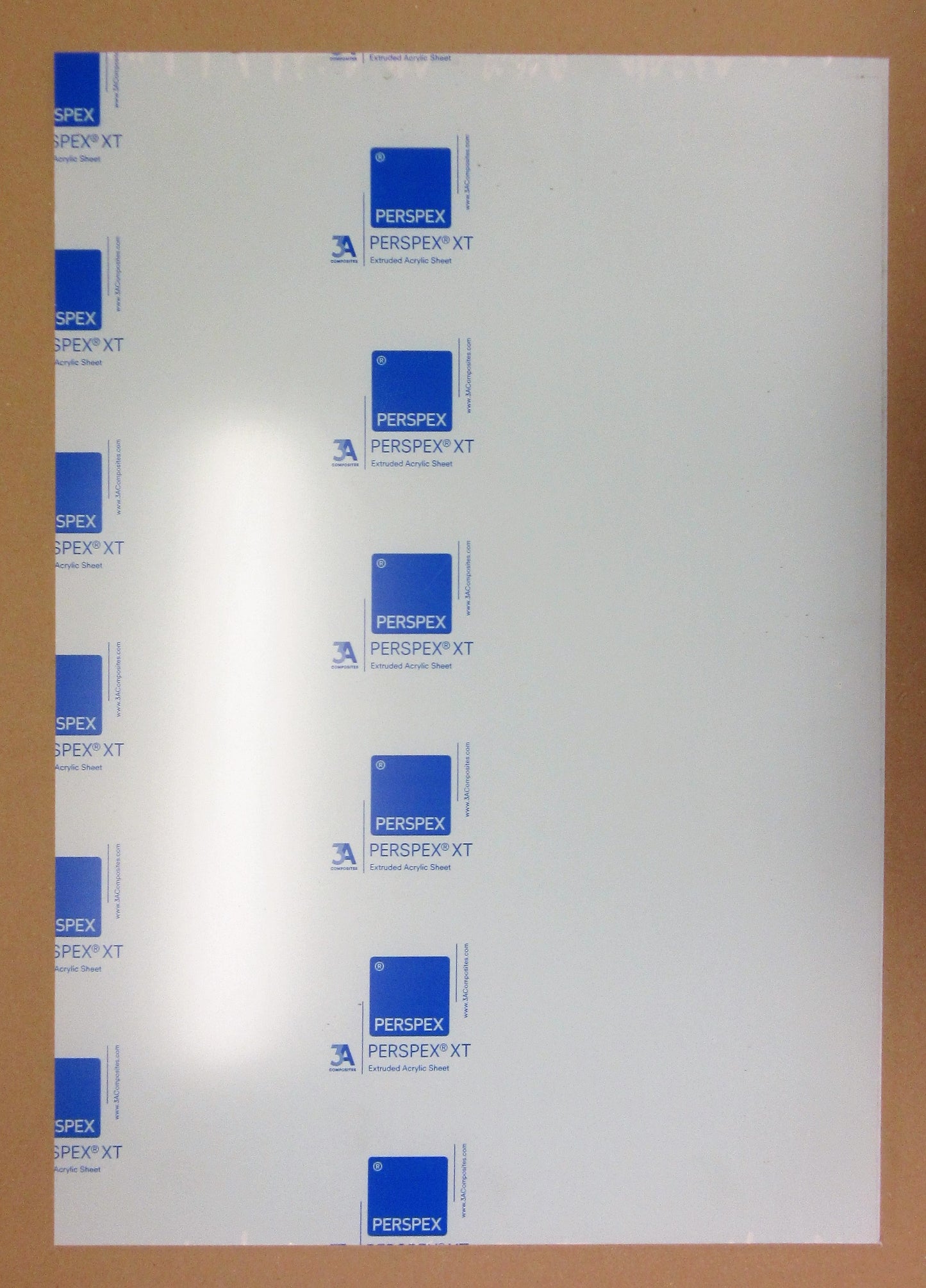 Acryl XT Platte 5mm Zuschnitt 594 x 415mm Kunststoffglas Acrylglas transparent