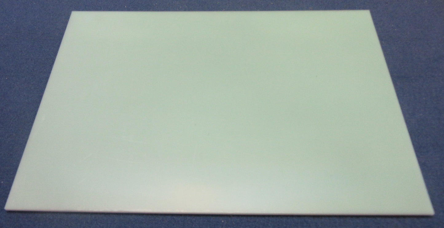 Acryl XT Platte 4mm Zuschnitt 380 x 252mm Opal weiß Kunststoffglas Acrylglas