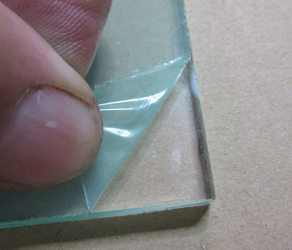 Acryl XT-Platte 8mm Zuschnitt 976 x 121mm Kunststoffglas, Transparent, Acrylglas