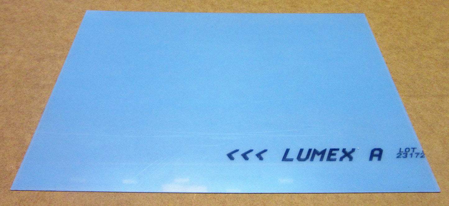 PET-A Platte 1,5mm Zuschnitt DIN A4 297 x 210mm Kunststoffglas klar Lumex®