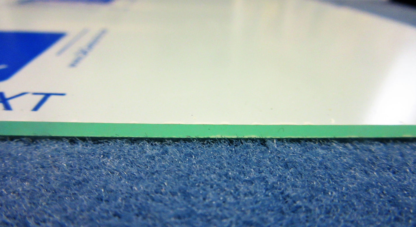 Acryl XT-Platte 2mm Zuschnitt 385 x 219mm Kunststoffglas Transparent, Acrylglas