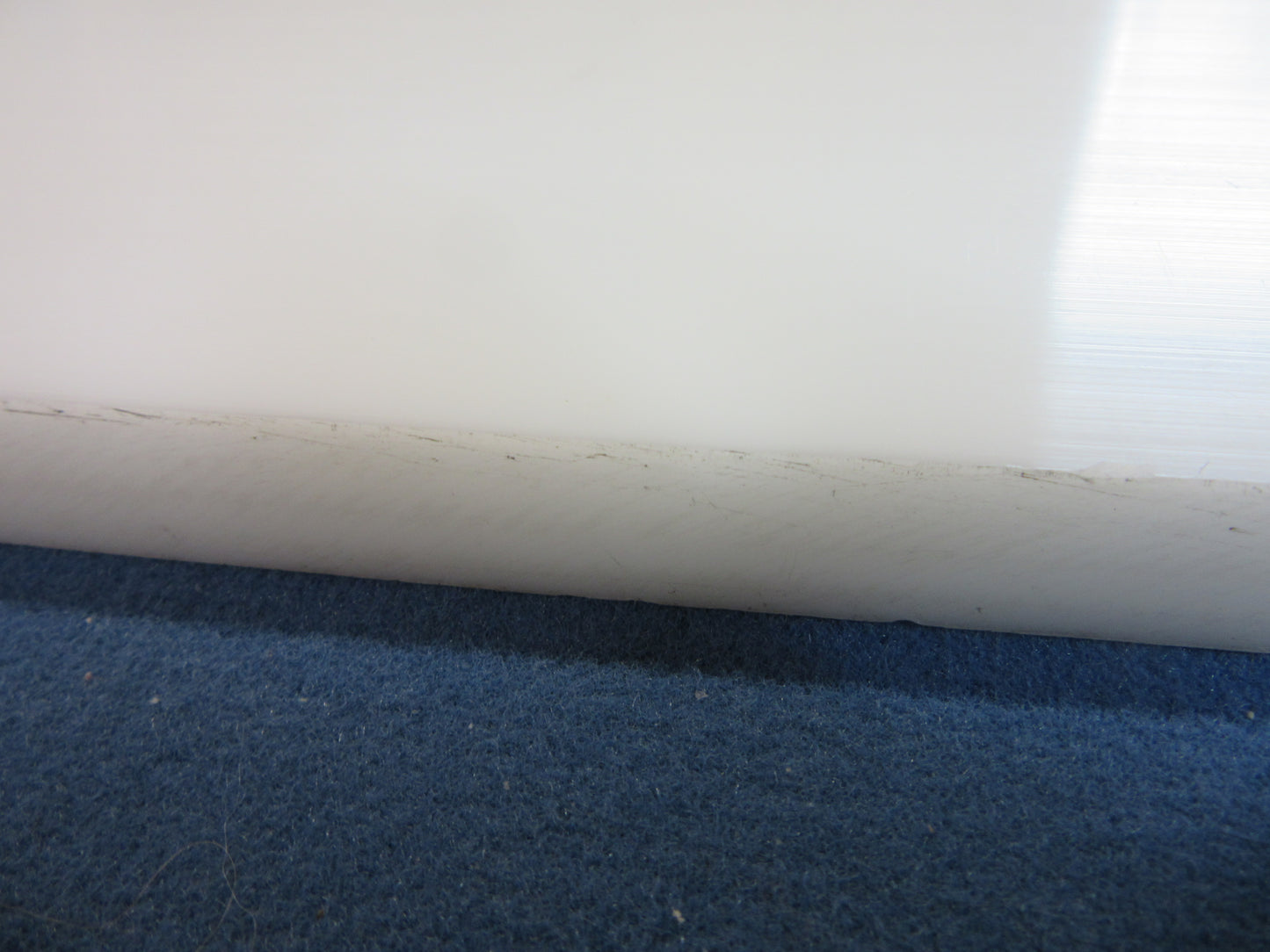 POM-C-Platte 20mm Natur Zuschnitt 568 x 537mm Vollmaterial Technischer Kunststoff