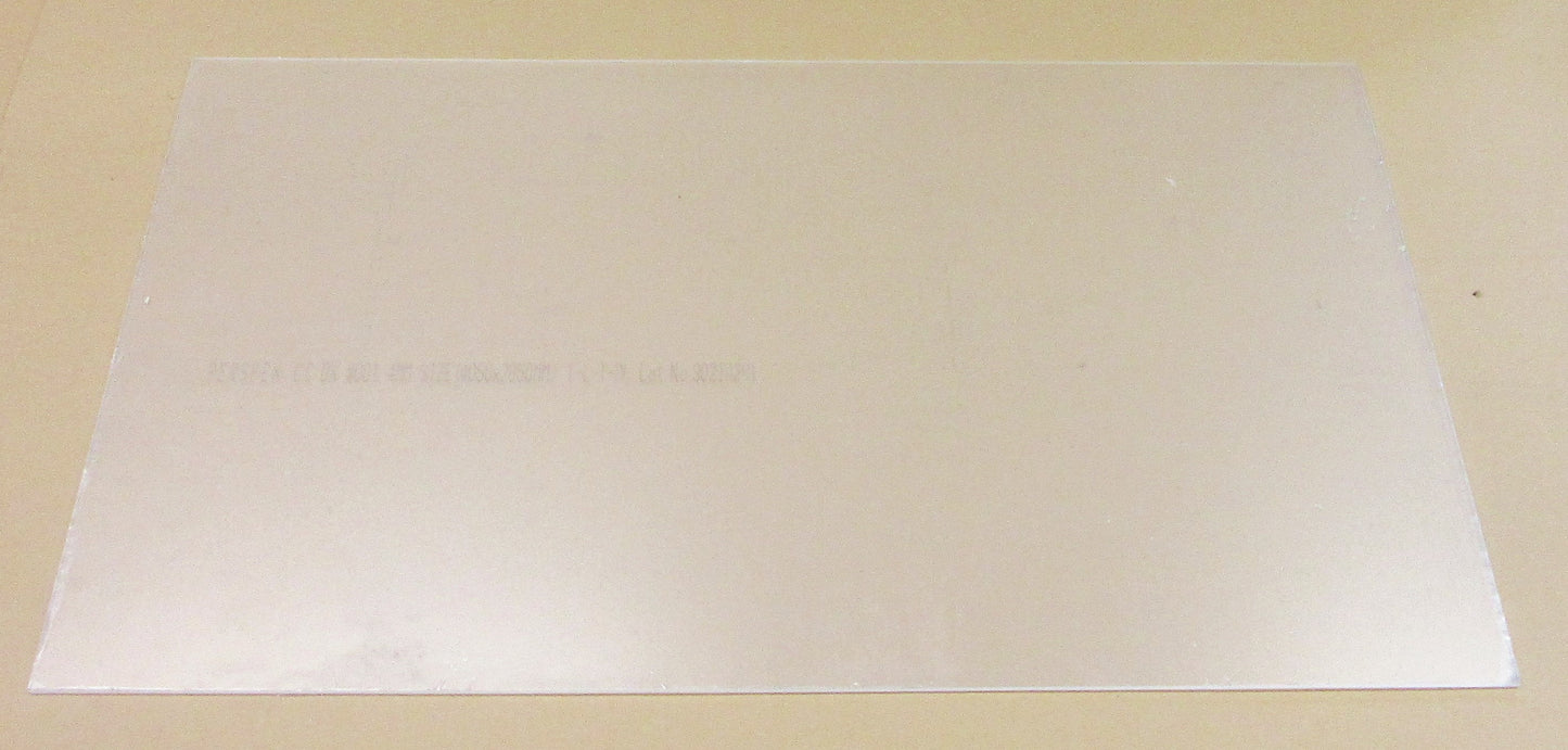 Perspex® CC-Platte 4mm 836 x 498mm Zuschnitt Kunststoffglas Acrylglas klar