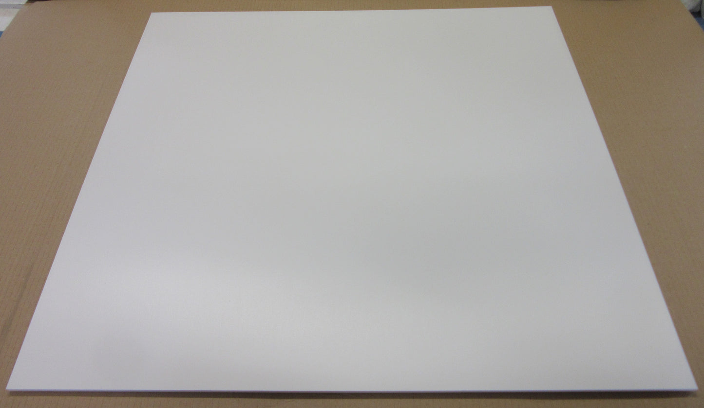 PVC Hartschaumplatte 6mm Zuschnitt weiß 685 x 648mm - Kunststoff Platte