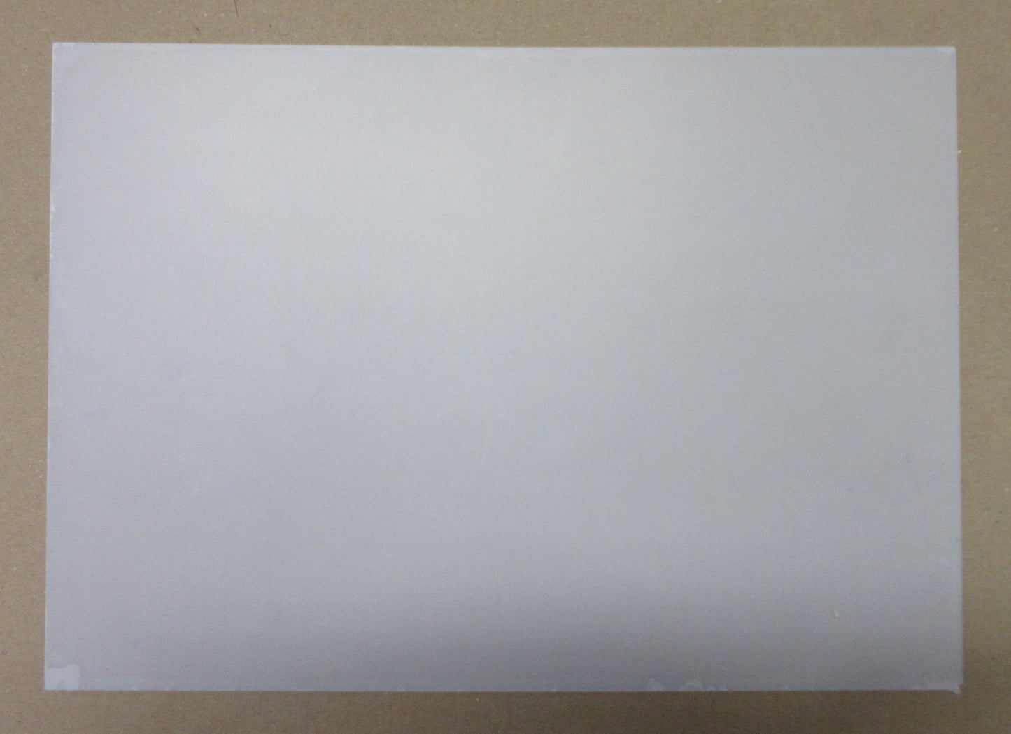 PET-G Lumex® Platte 1mm Zuschnitt 270x193mm Kunststoffglas klar Tiefziehmaterial
