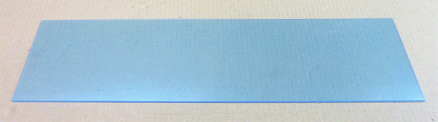 Acryl XT-Platte 2mm Zuschnitt 512 x 130mm Kunststoffglas Transparent Acrylglas