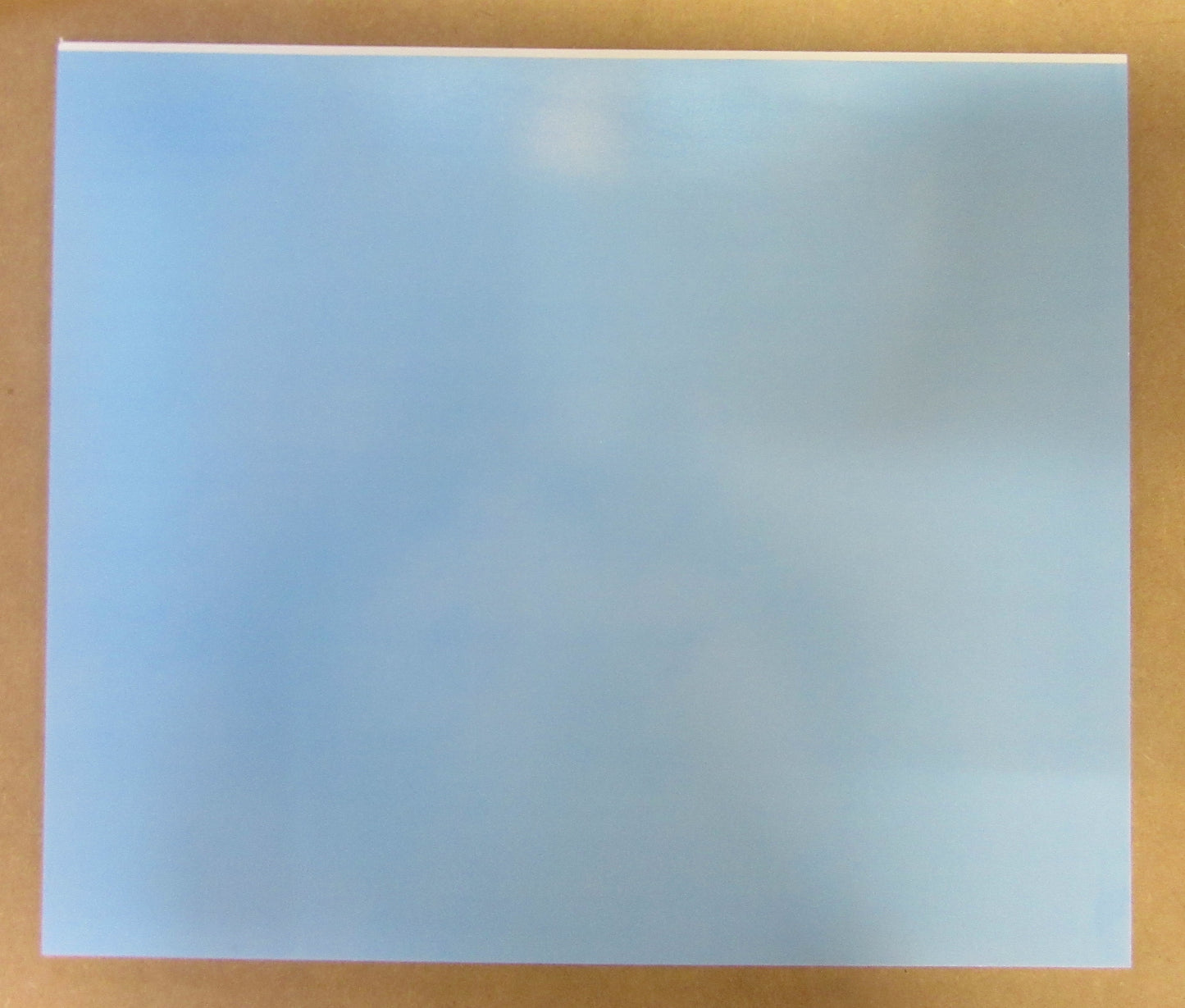 PVC Hartschaumplatte 6mm Zuschnitt weiß 463 x 400mm Kunststoff Platte