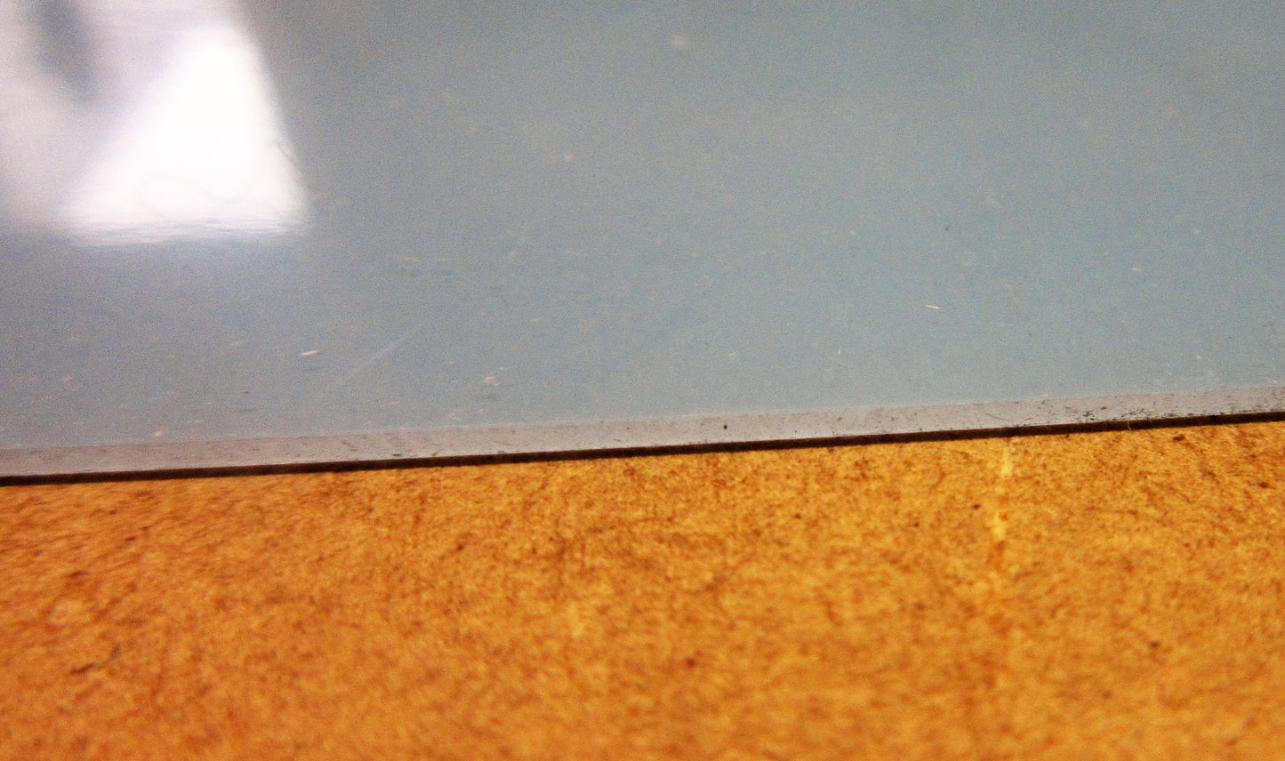 PET-A Platte 1,5mm Zuschnitt DIN A4 297 x 210mm Kunststoffglas klar Lumex®