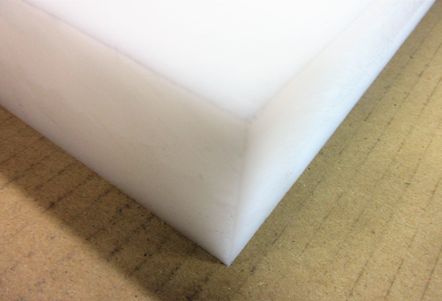 POM-C-Platte 40mm Natur Zuschnitt 500 x 490mm Vollmaterial Technischer Kunststoff
