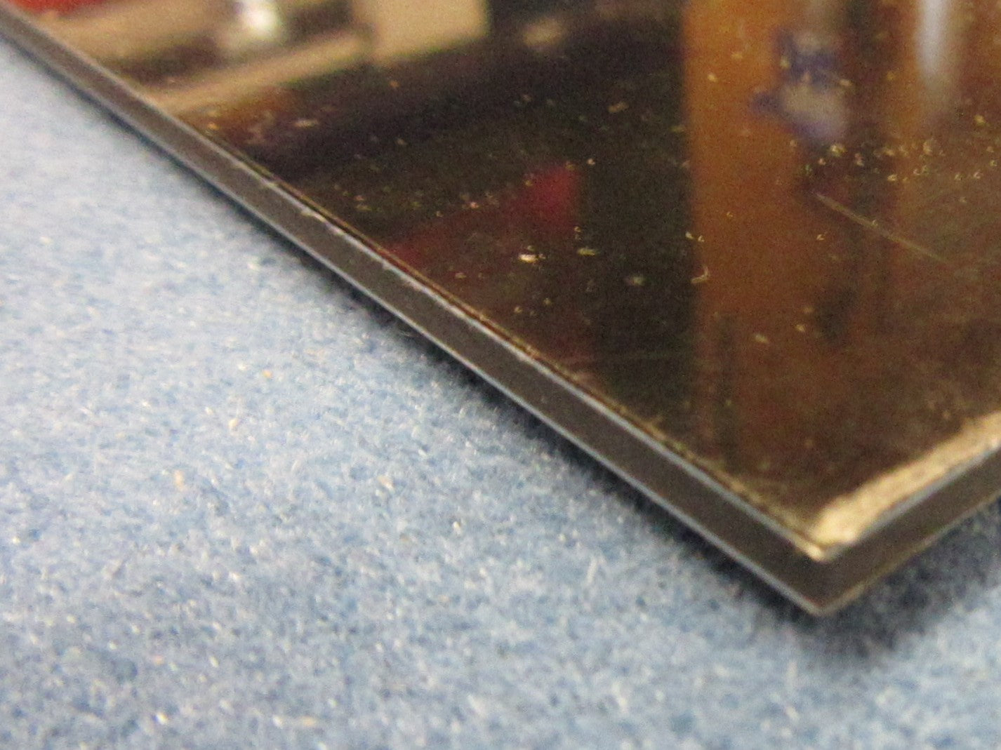 Alu-Verbundplatte 3mm Schwarz glänzend 950 x 666mm, Deckschicht 0,3mm DIBOND®