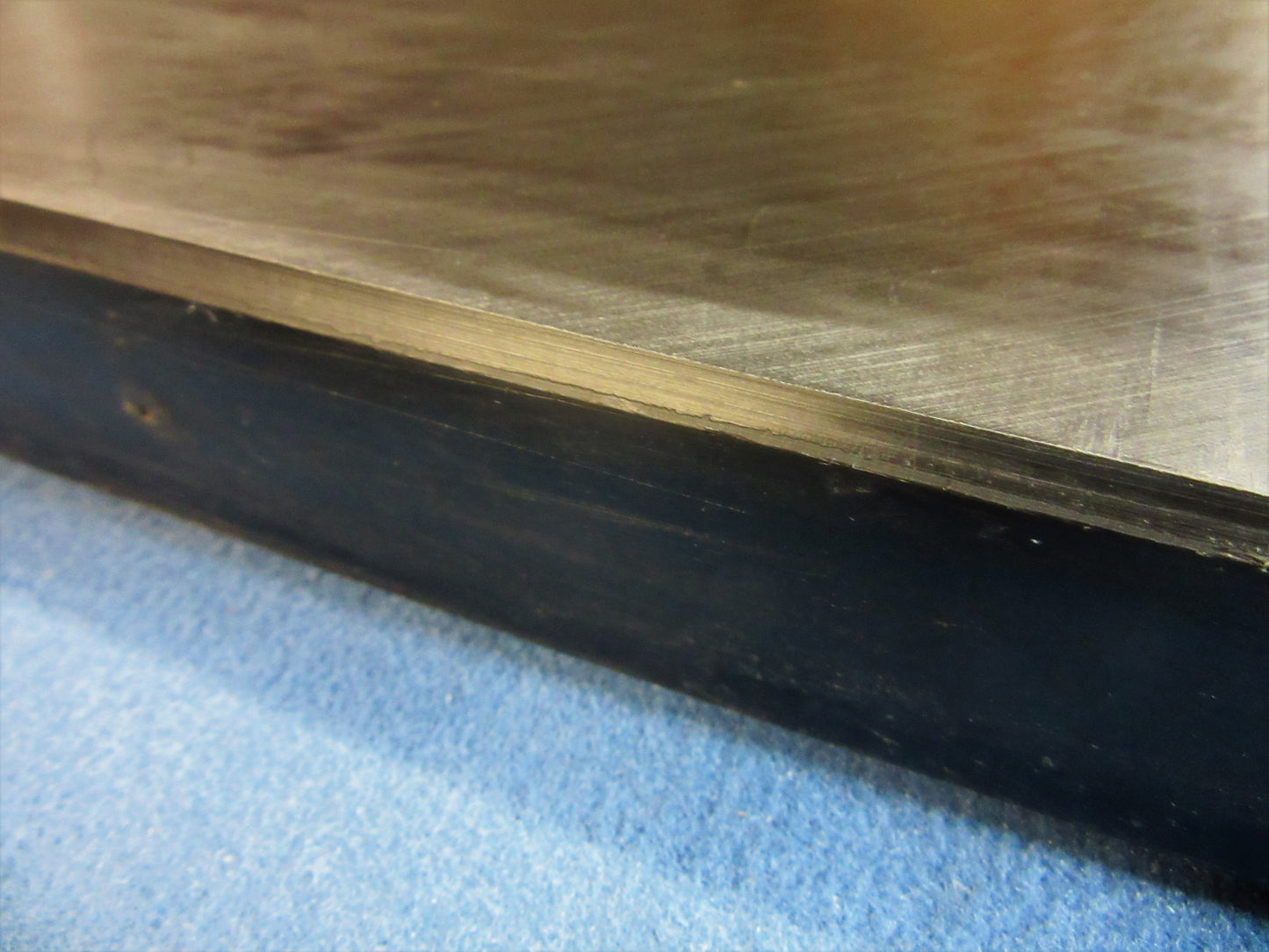 PE-HD 500 Platte 40mm Schwarz 895 x 610mm Vollmaterial Technischer Kunststoff