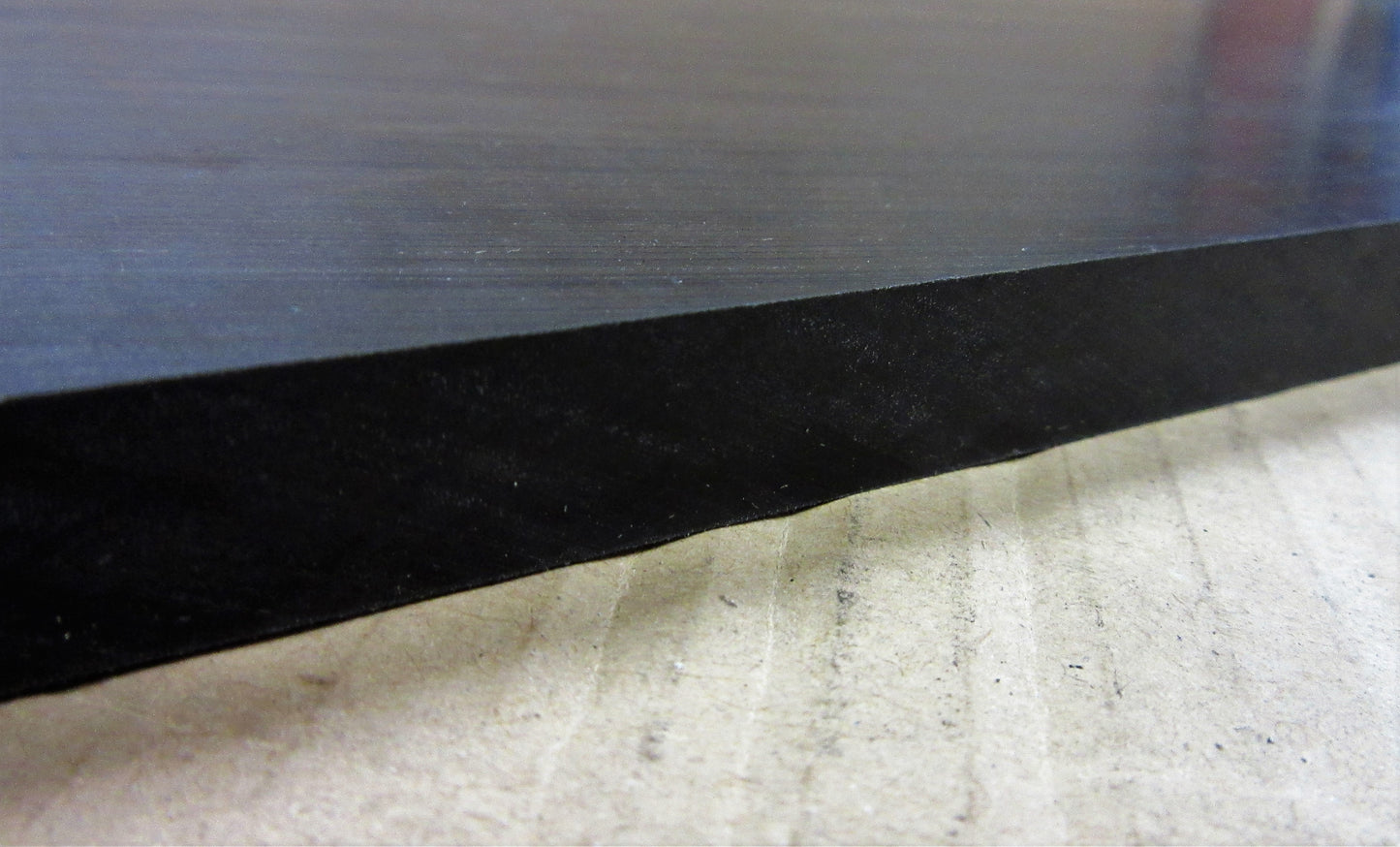 PE HD-1000 UHMW Platte 12mm Schwarz 615 x 512mm Vollmaterial Techn. Kunststoff