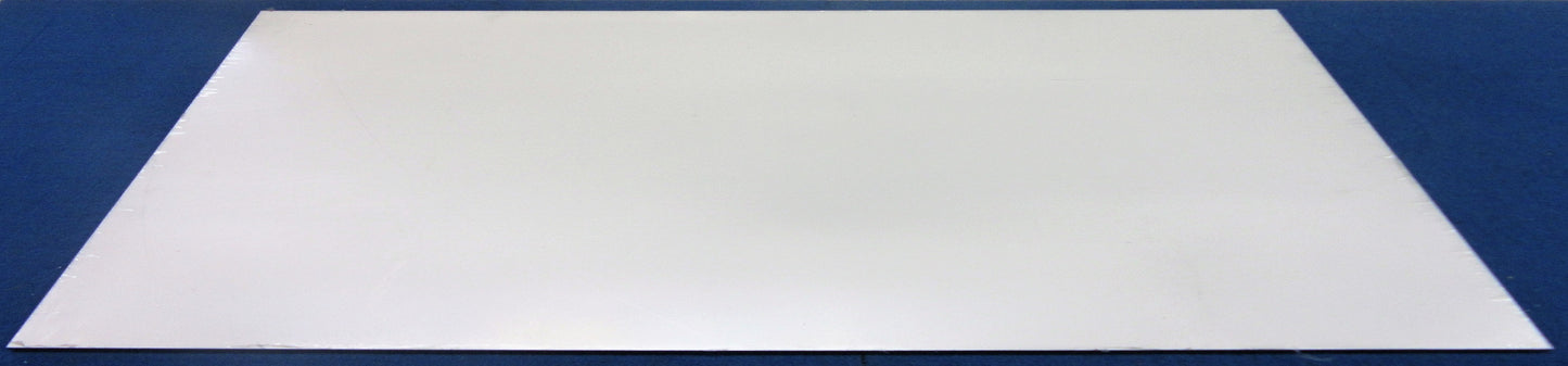 Alu-Verbundplatte 4 mm weiß Zuschnitt 406 x 250 mm, Deckschicht 0,3 mm DIBOND®