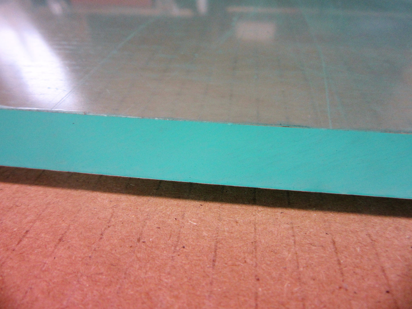 Acryl XT Platte 8mm Zuschnitt DIN A4 297 x 210mm Kunststoffglas, Transparent, Acrylglas