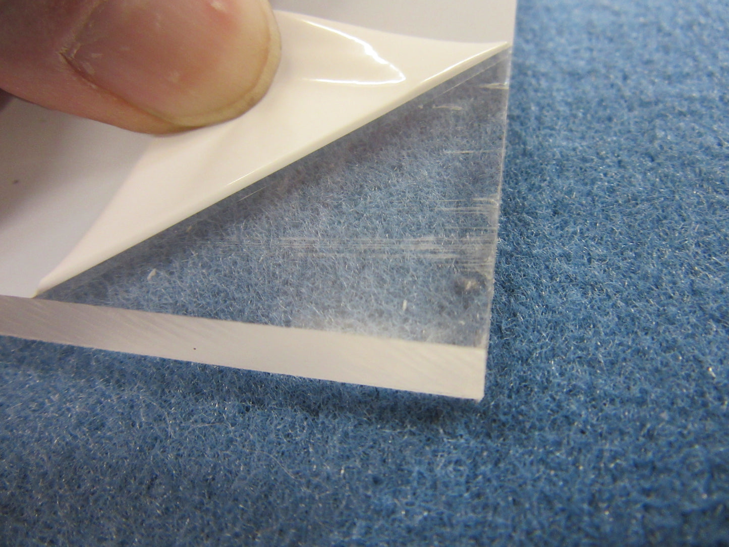 Acryl GS-Platte 8mm Zuschnitt 800 x 249mm Kunststoffglas, Transparent Acrylglas